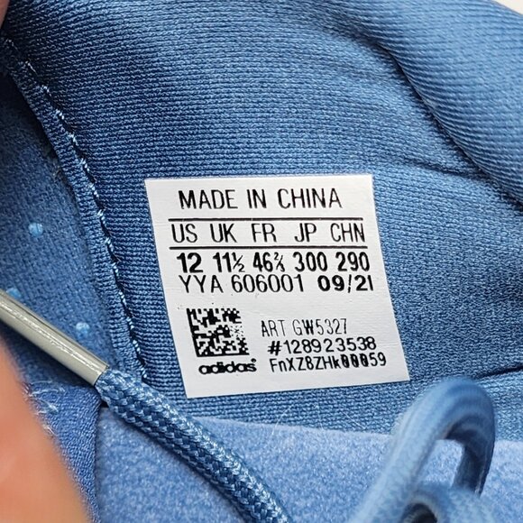 Adidas The Road Shoe Cycling Shoes Men SZ 12 Womens 13 Cleats White Blue GW5327 - Picture 10 of 10